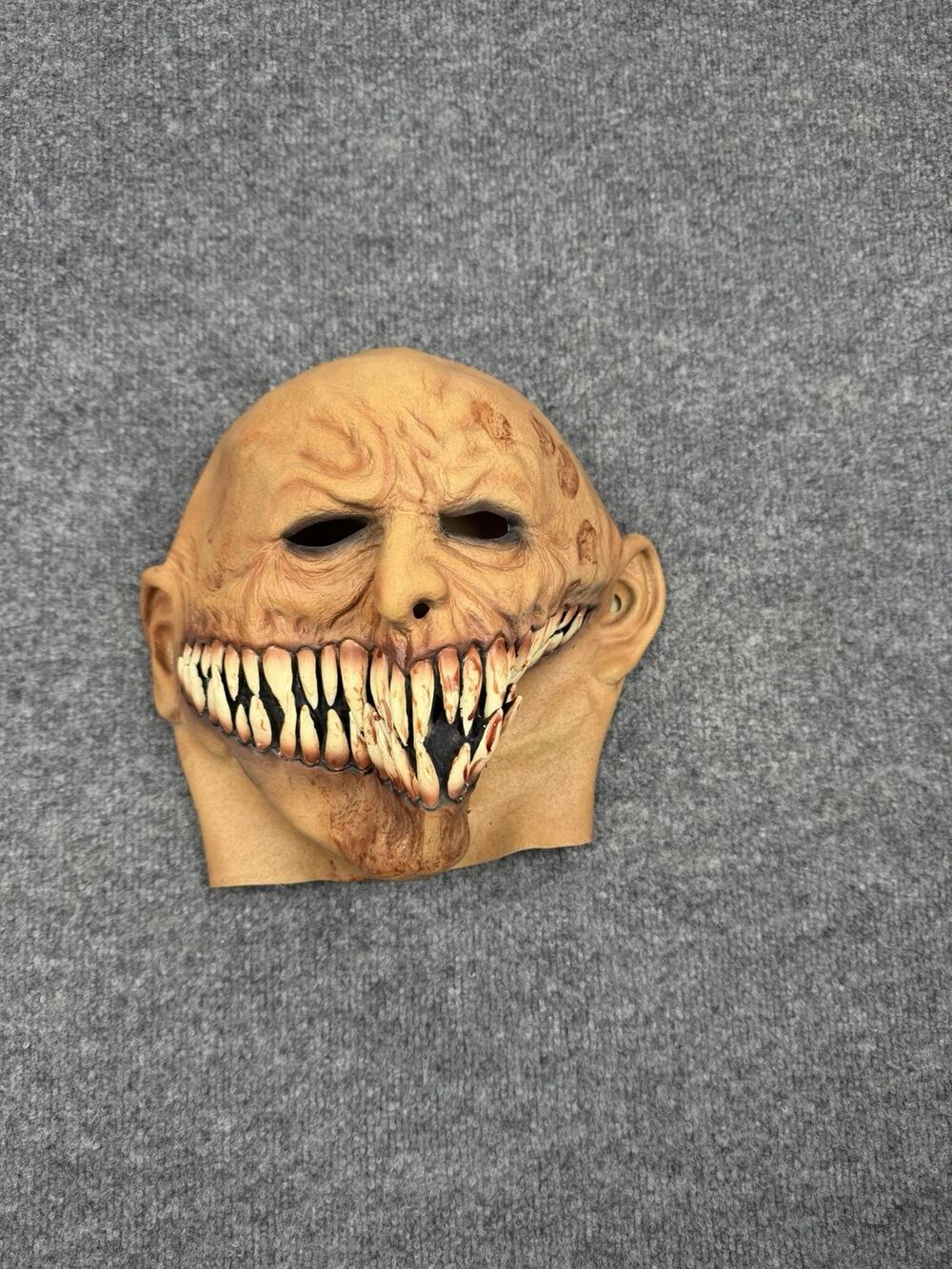 Scary Halloween Scary Teeth Mask Big Smile Party Cosplay Adult Latex